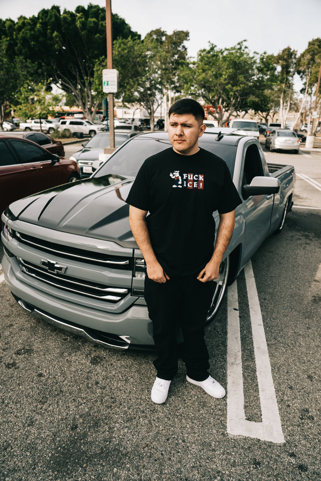 Fuck ICE Black Shirt